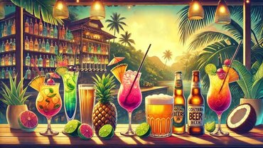Bar Drinks and Specials in San Juanillo