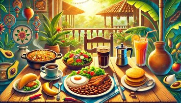 Typical Costa Rican Foods in San Juanillo