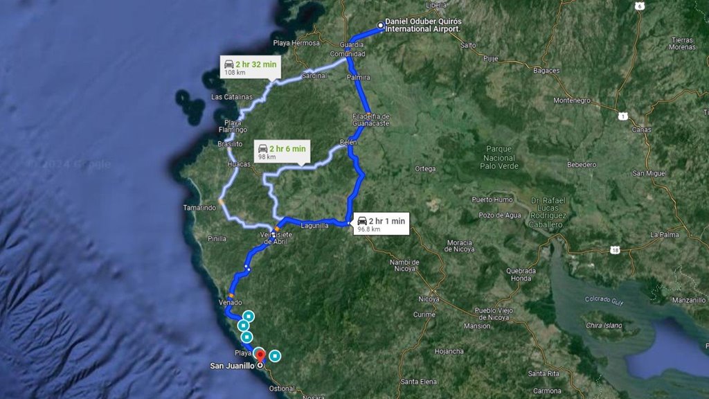 Liberia Airport <> San Juanillo Taxi Service