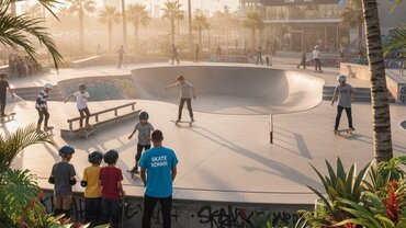 Escuelas y Parques de Skate