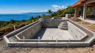 Construcción de Piscinas de Concreto